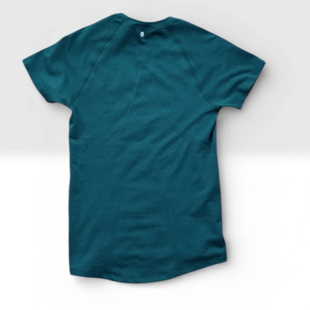 NWT Calia Seamless Tee | Sea Green Space Dye | Size S - Picture 6 of 8